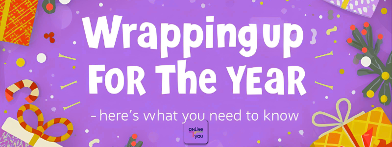 Wrapping up for the year